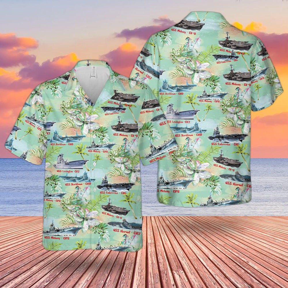 Us Navy Hawaiian Shirt, WWII US Navy Aircraft Hawaiian Shirt, Military Hawaiian Shirt