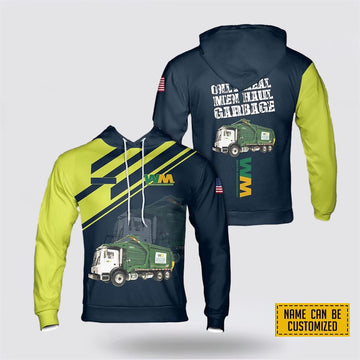 Us Navy Hoodie, Custom Name US Waste Management Hoodie 3D