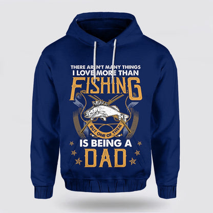 Us Navy Hoodie, Father Day 3D Hoodie FishIng And BeIng A Dad Navy