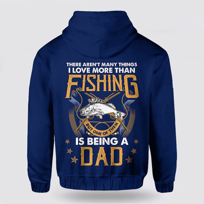 Us Navy Hoodie, Father Day 3D Hoodie FishIng And BeIng A Dad Navy
