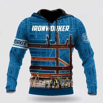 Us Navy Hoodie, Premium 3D Printed Unisex Navy Ironworker Shirt Hoodie