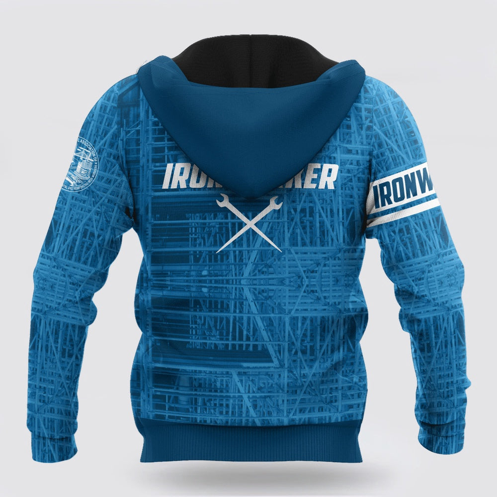 Us Navy Hoodie, Premium 3D Printed Unisex Navy Ironworker Shirt Hoodie