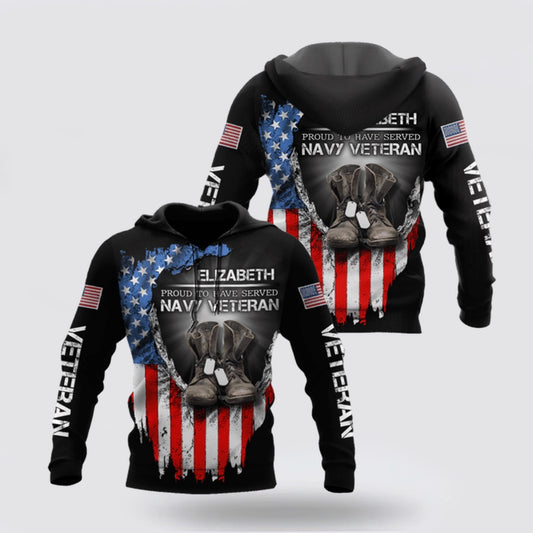 Us Navy Hoodie, Proud To Have Served Navy Veteran Hoodie