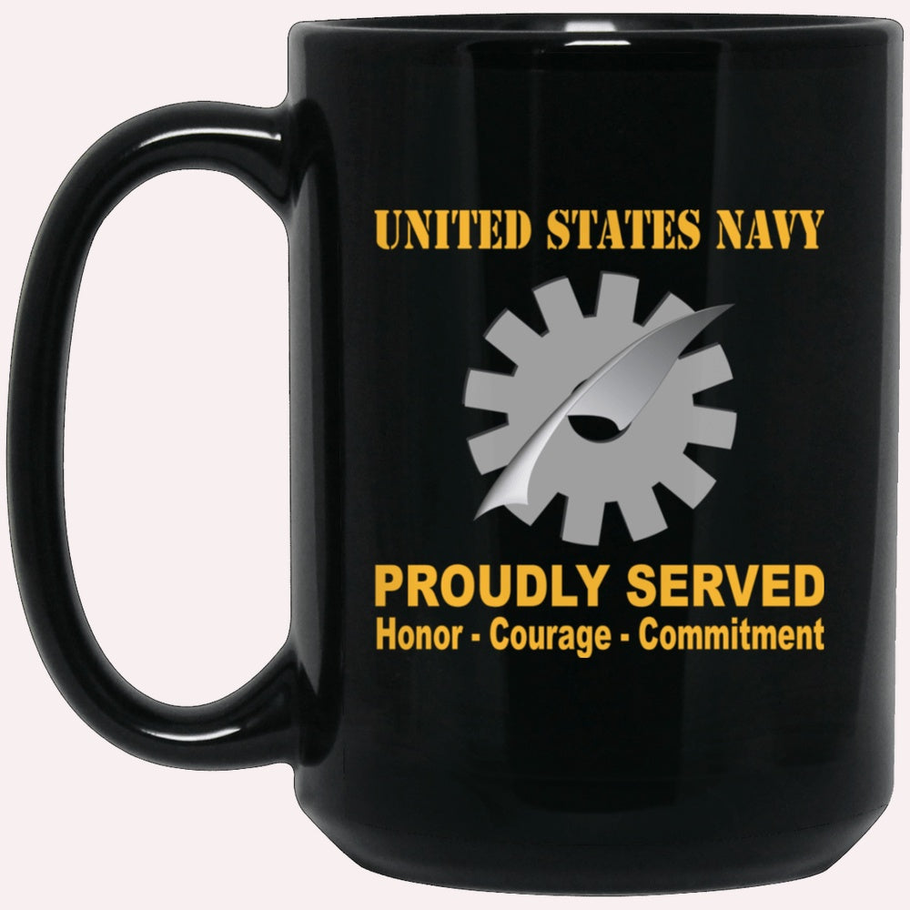 Us Navy Mug, Veterans Mug, Navy Data Processing Technician Navy DP Proudly Served Black Mug, Military Coffee Mugs, Us Navy Coffee Mugs