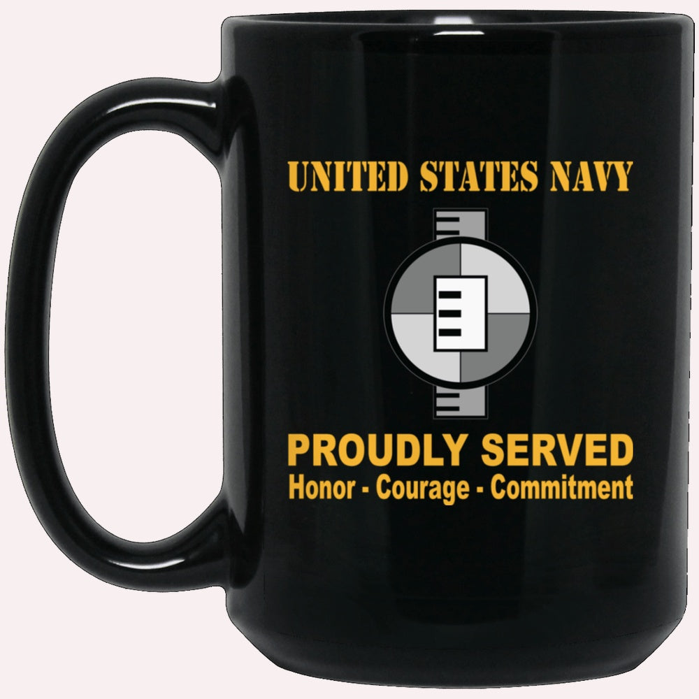 Us Navy Mug, Veterans Mug, Navy Engineering Aide Navy EA Proudly Served Black Mug, Military Coffee Mugs, Us Navy Coffee Mugs