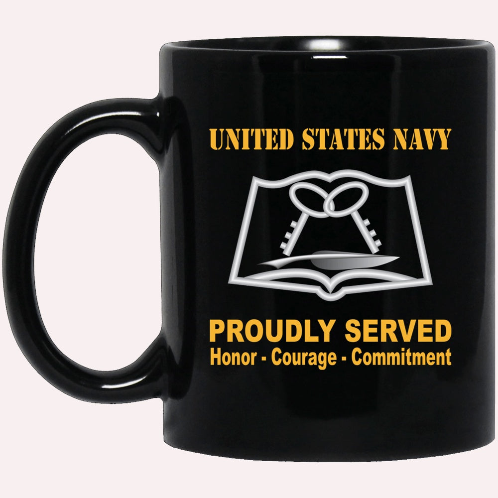 Us Navy Mug, Veterans Mug, Navy Mess Management Specialist Navy MS Proudly Served Black Mug, Military Coffee Mugs, Us Navy Coffee Mugs