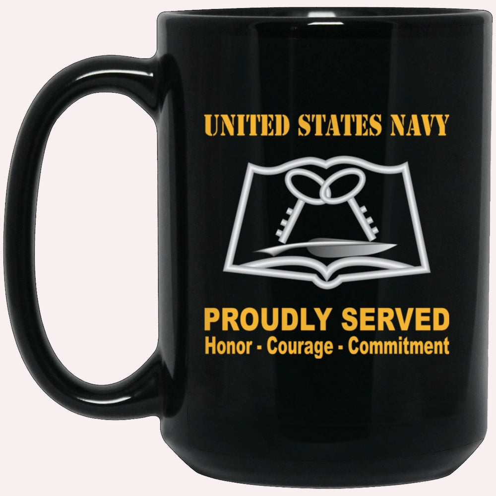 Us Navy Mug, Veterans Mug, Navy Mess Management Specialist Navy MS Proudly Served Black Mug, Military Coffee Mugs, Us Navy Coffee Mugs