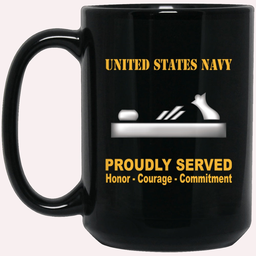Us Navy Mug, Veterans Mug, Navy Patternmaker Navy PM Proudly Served Black Mug, Military Coffee Mugs, Us Navy Coffee Mugs