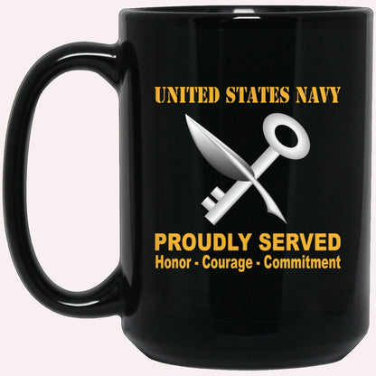 Us Navy Mug, Veterans Mug, Navy Ship's Serviceman Navy SH Proudly Served Black Mug, Military Coffee Mugs, Us Navy Coffee Mugs