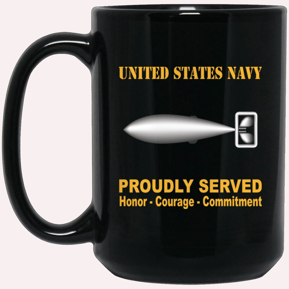 Us Navy Mug, Veterans Mug, U.S Navy Torpedoman's mate Navy TM Proudly Served Black Mug, Military Coffee Mugs, Us Navy Coffee Mugs