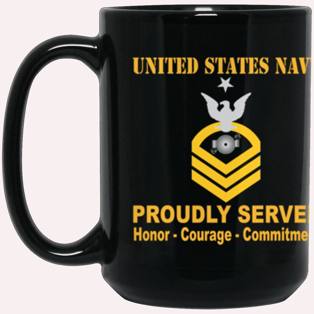 Us Navy Mug, Veterans Mug, US Navy BT E-8 Black Mug, Military Coffee Mugs, Us Navy Coffee Mugs