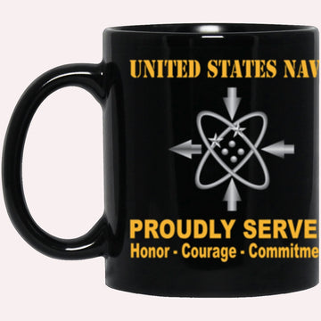 Us Navy Mug, Veterans Mug, US Navy Data systems technician Navy DS Proudly Served Core Values Black Mug, Military Coffee Mugs, Us Navy Coffee Mugs