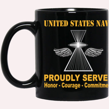 Us Navy Mug, Veterans Mug, US Navy Navy Aviation Photographer's Mate Navy PH Proudly Served Core Values Black Mug, Military Coffee Mugs, Us Navy Coffee Mugs
