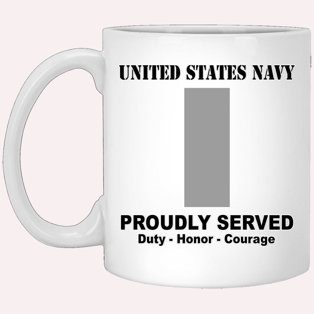 Us Navy Mug, Veterans Mug, US Navy O-2 Lieutenant Junior Grade O2 LTJG Junior Officer Ranks White Coffee Mug, Military Coffee Mugs, Us Navy Coffee Mugs