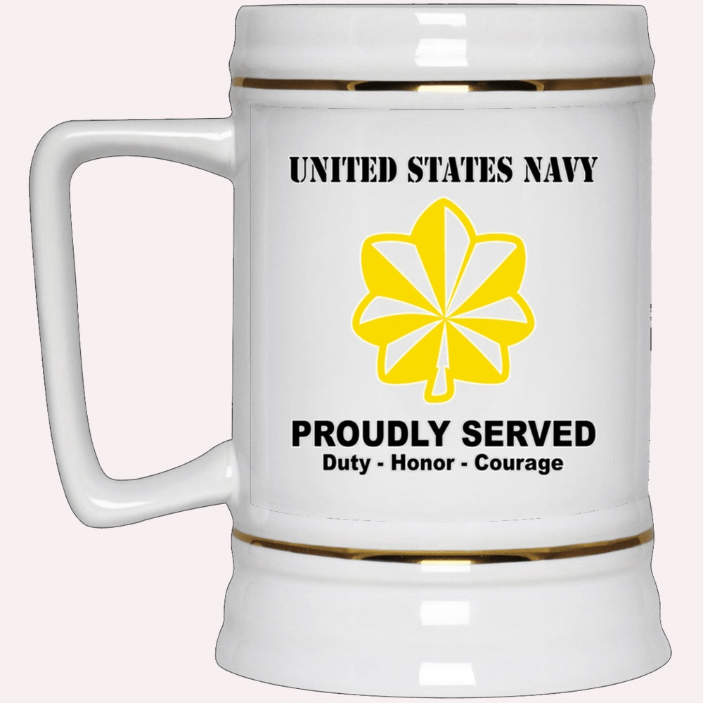 Us Navy Mug, Veterans Mug, US Navy O-4 Lieutenant Commander O4 LCDR Junior Officer Ranks White Coffee Mug, Military Coffee Mugs, Us Navy Coffee Mugs