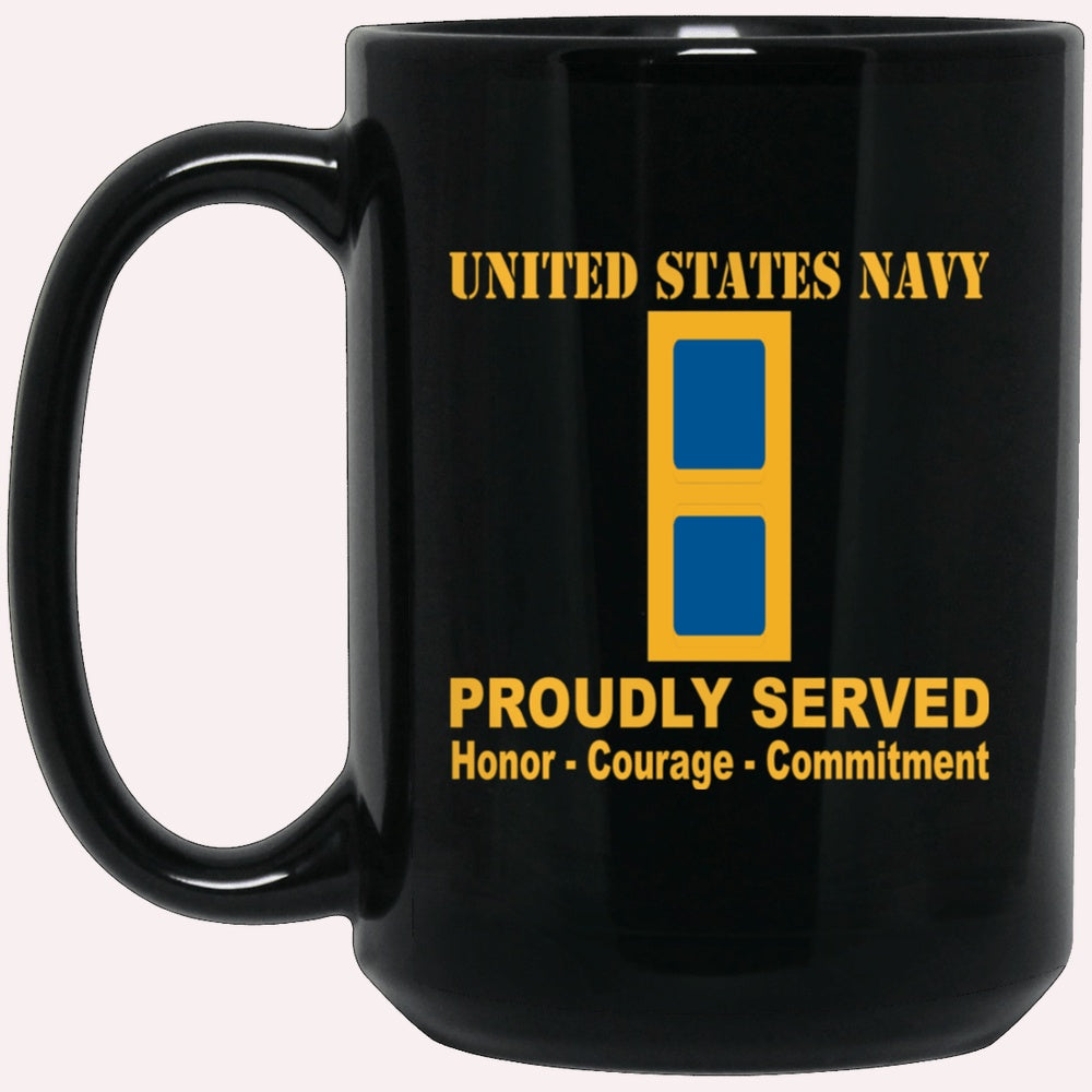 Us Navy Mug, Veterans Mug, US Navy W-1 Warrant Officer W1 WO1 Black Mug, Military Coffee Mugs, Us Navy Coffee Mugs