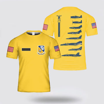 Us Navy T Shirt, Personalized US Navy Blue Angels History 3D T Shirt, Navy Military Shirts