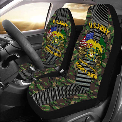 Us Seat Covers, Military Army Quartermaster Corps Car Seat Covers, Military Car Seat Covers