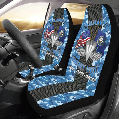 Us Seat Covers, Navy Aircrew Survival Equipmentman Navy PR Car Seat Covers, Military Car Seat Covers
