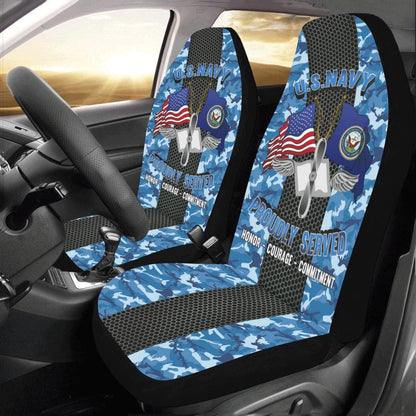 Us Seat Covers, Navy Aviation Maintenance Administrationman Navy AZ Car Seat Covers, Military Car Seat Covers