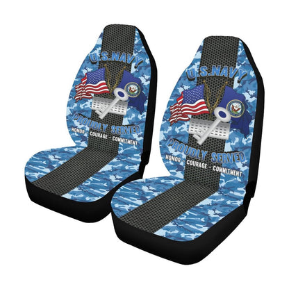 Us Seat Covers, Navy Disbursing Clerk Navy DK Car Seat Covers, Military Car Seat Covers