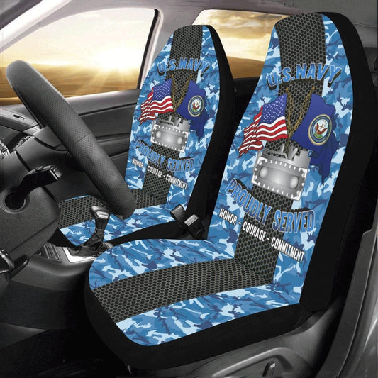 Us Seat Covers, Navy Equipment Operator Navy EO Car Seat Covers, Military Car Seat Covers