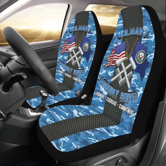 Us Seat Covers, Navy Hull Maintenance Technician Navy HT Car Seat Covers, Military Car Seat Covers