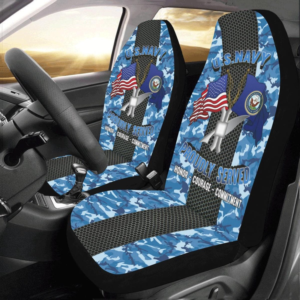 Us Seat Covers, Navy Legalman Navy LN Car Seat Covers, Military Car Seat Covers