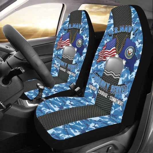 Us Seat Covers, Navy Mineman Navy MN Car Seat Covers, Military Car Seat Covers