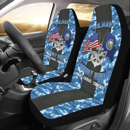 Us Seat Covers, Navy Special Warfare Boat Operator Navy SB Car Seat Covers, Military Car Seat Covers