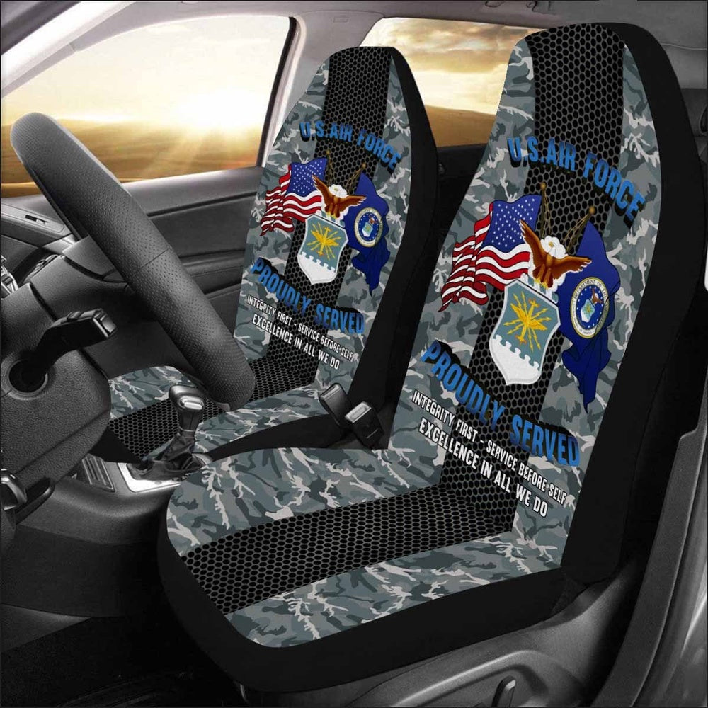 Us Seat Covers, US Air Force Logo Car Seat Covers, Military Car Seat Covers