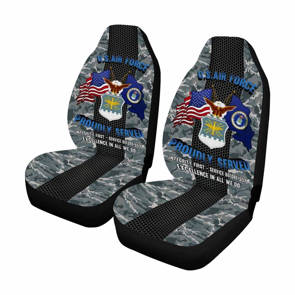 Us Seat Covers, US Air Force Logo Car Seat Covers, Military Car Seat Covers