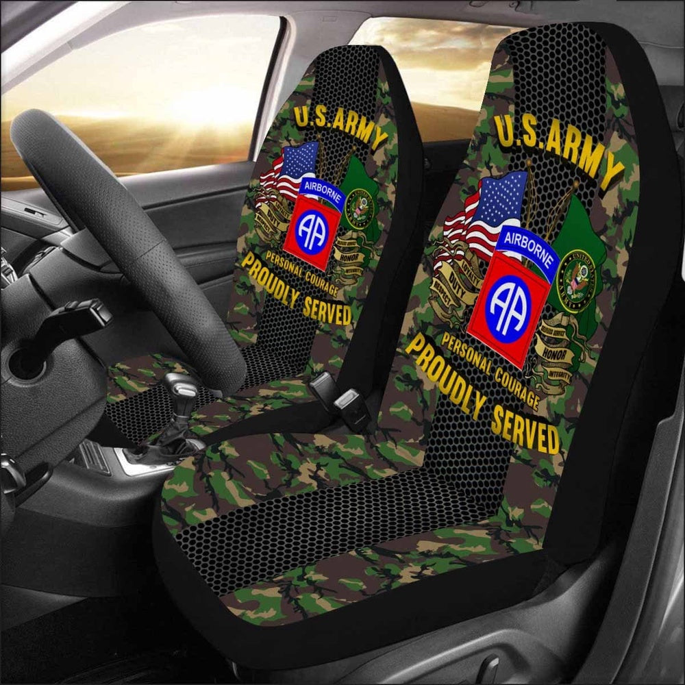 Us Seat Covers, US Army 82nd Airborne Car Seat Covers, Military Car Seat Covers