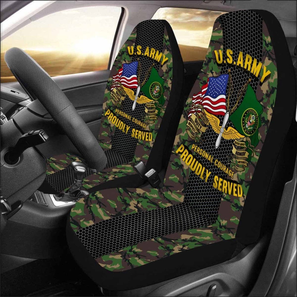 Us Seat Covers, US Army Aviation Car Seat Covers, Military Car Seat Covers