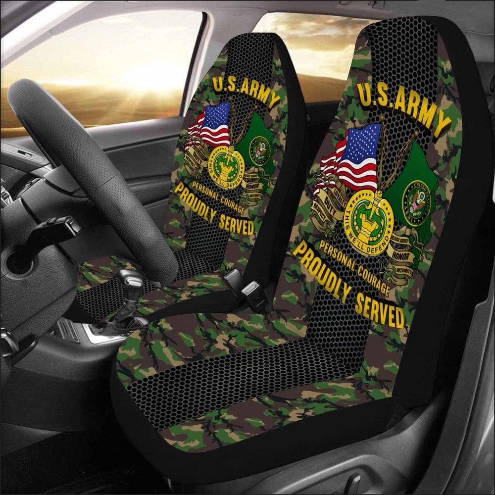 Us Seat Covers, US Army Drill Sergeant Car Seat Covers, Military Car Seat Covers