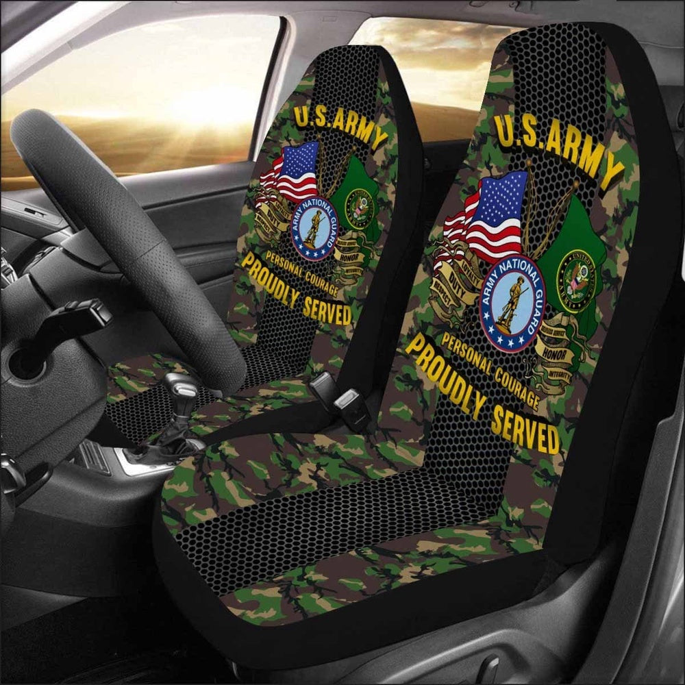 Us Seat Covers, US Army Natinal Guard Car Seat Covers, Military Car Seat Covers