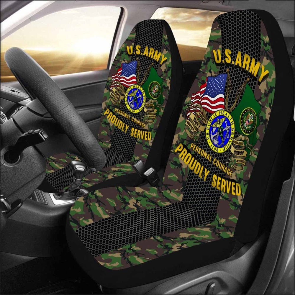 Us Seat Covers, US Army Public Health Service Car Seat Covers, Military Car Seat Covers