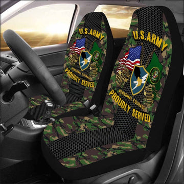 Us Seat Covers, US Army Security Agency Car Seat Covers, Military Car Seat Covers