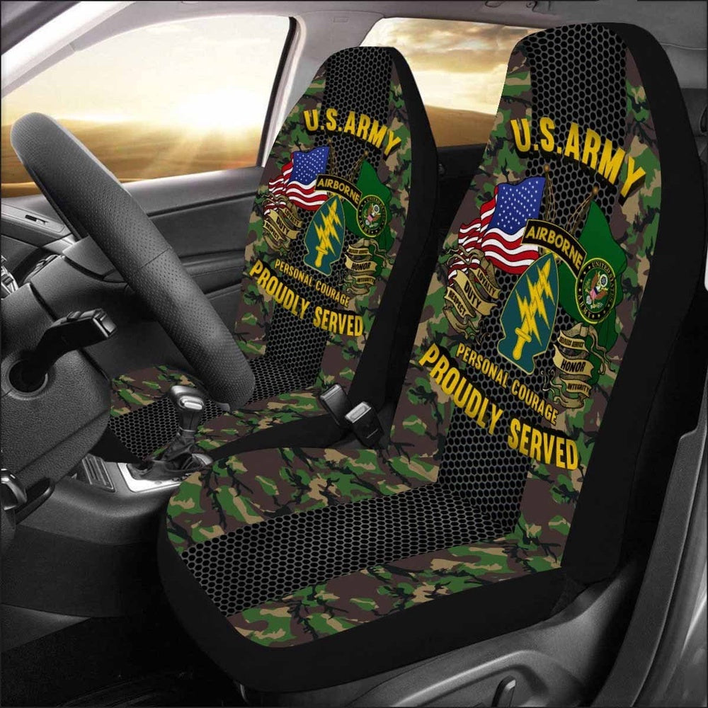 Us Seat Covers, US Army Special Forces Airborne Car Seat Covers, Military Car Seat Covers