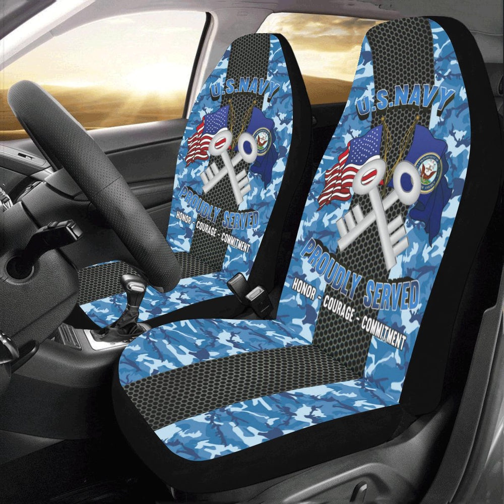 Us Seat Covers, US Navy Logistics specialist Navy LS Car Seat Covers, Military Car Seat Covers