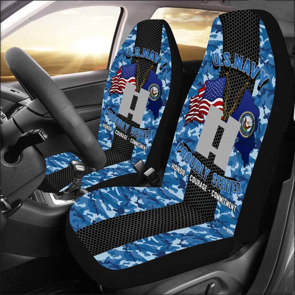 Us Seat Covers, US Navy O-3 Lieutenant O3 LT Junior Officer Car Seat Covers, Military Car Seat Covers