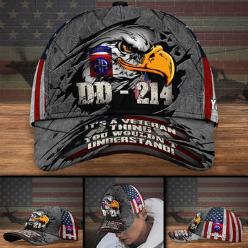 Veteran Cap, 82nd Airborne DD 214 It's A Veteran Thing, You Wouldn't Understand Veteran Militarty Hat Cap, Custom Cap