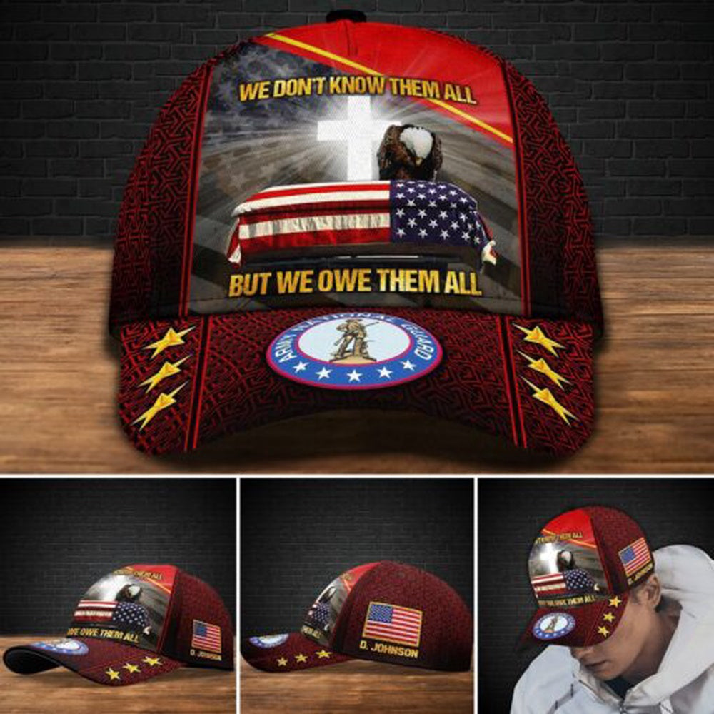 Veteran Cap, US National Guard Veteran Hat Cap, Custom Gifts For Veteran, Dad Gifts, Gifts For Dad