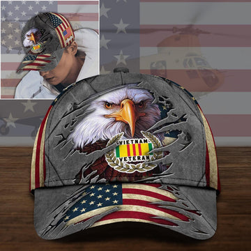 Veteran Cap, US Veteran Military Cap, Veteran Cap, Custom Your Cap