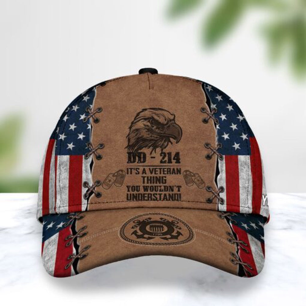 Veteran Cap, Us Coast Guard US Military It's A Veteran Thing You Wouldn't Understand