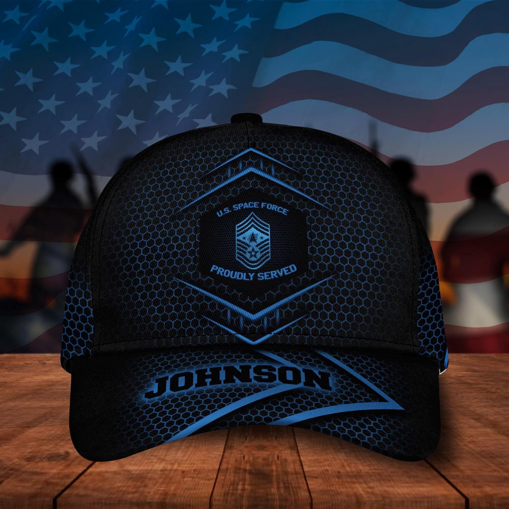 Veteran Cap, Us Space Force Military Cap, American Flag, Gifts For Veteran Custom Veteran Cap