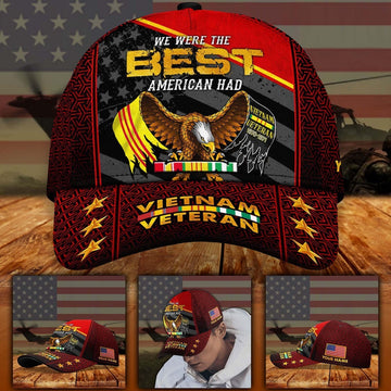 Veteran Cap, Vietnam Veteran Hat Veteran Cap, We Were The Best America Had Custom Cap
