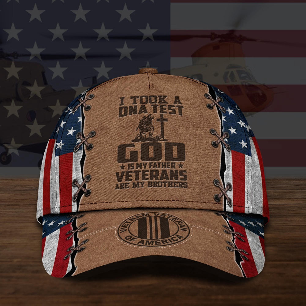 Veteran Cap, Vietnam Veteran US Military I Took A DNA Test