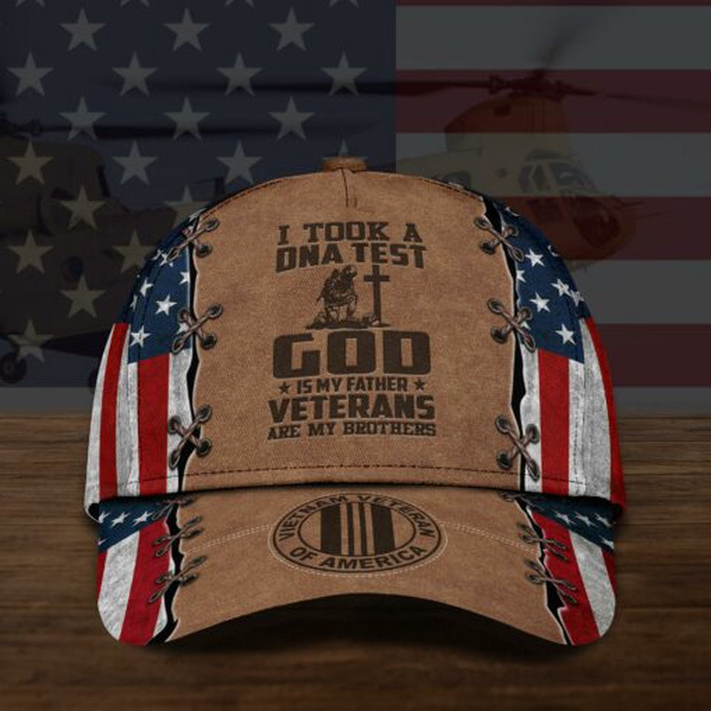 Veteran Cap, Vietnam Veteran US Military I Took A DNA Test