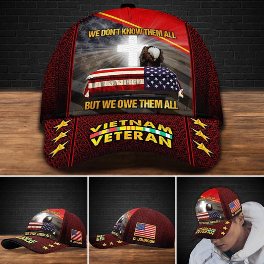 Veteran Cap, Vietnam Veteran Veteran Hat Cap, Custom Gifts For Veteran, Dad Gifts, Gifts For Dad